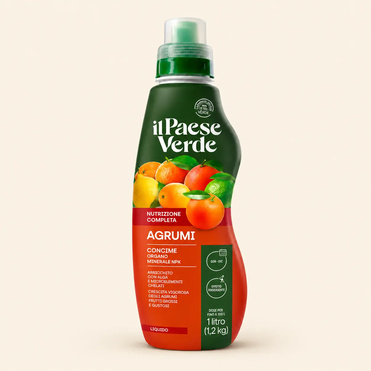 Skystos trąšos citrusams ir alyvmedžiams Il Paese Verde Agrumi, 1 L