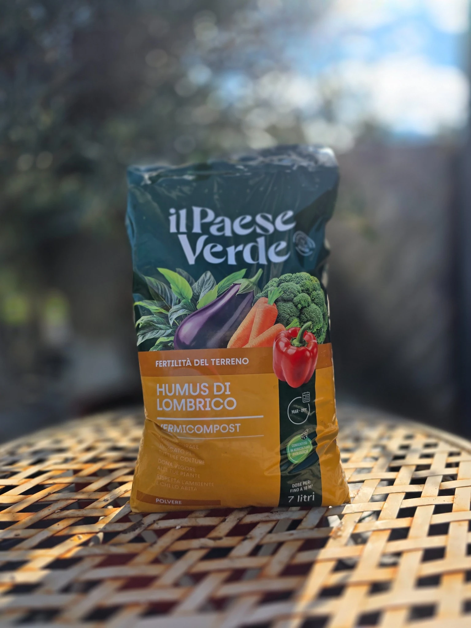 Sliekų humusas dirvožemiui gerinti Il Paese Verde, 3,5 kg - Image 2