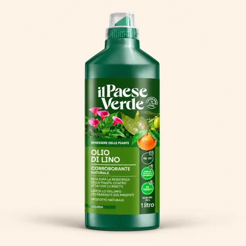 Linų aliejus augalų atsparumui nuo vabzdžių Il Paese Verde, koncentratas, 1 L