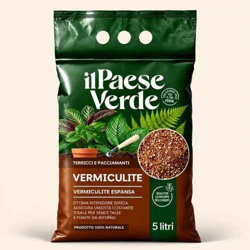 Vermikulitas sėjai, daigams ir kambariniams augalams Il Paese Verde, 5 L
